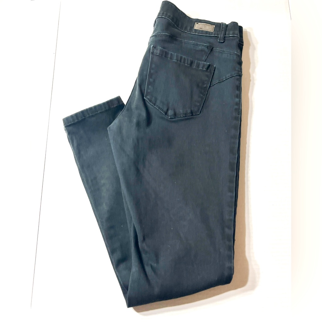 Juicy Couture Jeans 6 Black Straight Fit Y2k Aesthetic Minimalist Quiet Luxury